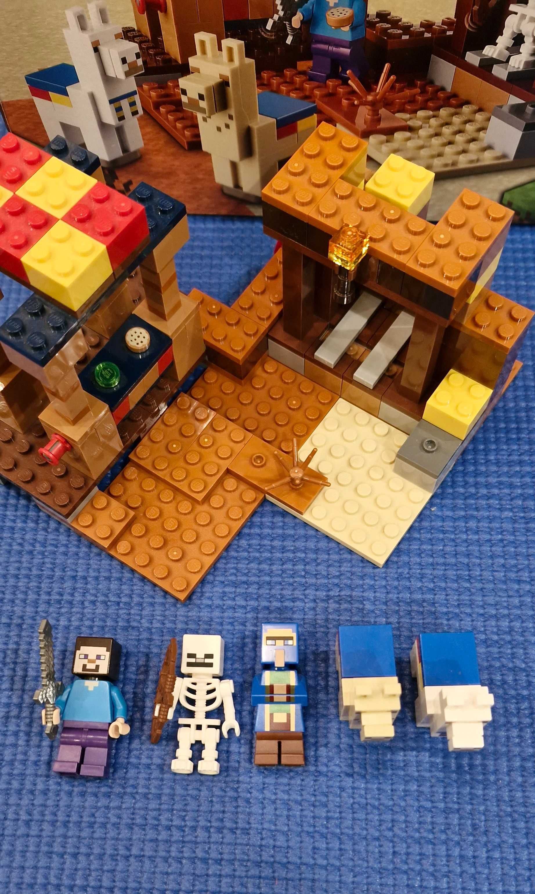 Лего LEGO Minecraft Торговий пост 21167