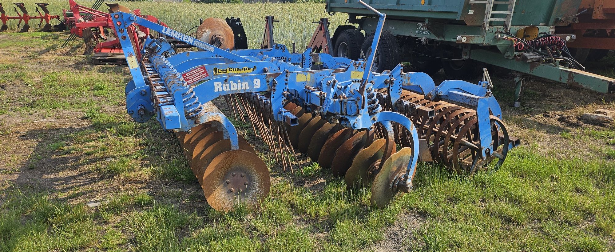 Lemken rubin 9 3m wal daszkowy