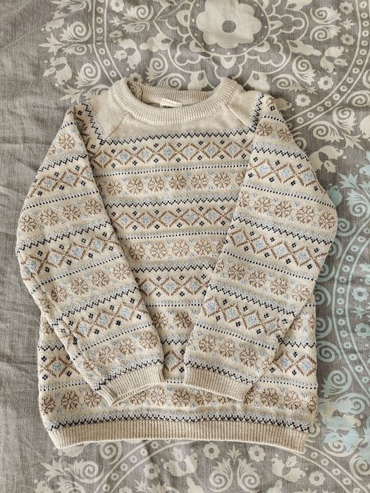 Sweterek świąteczny H&M 92