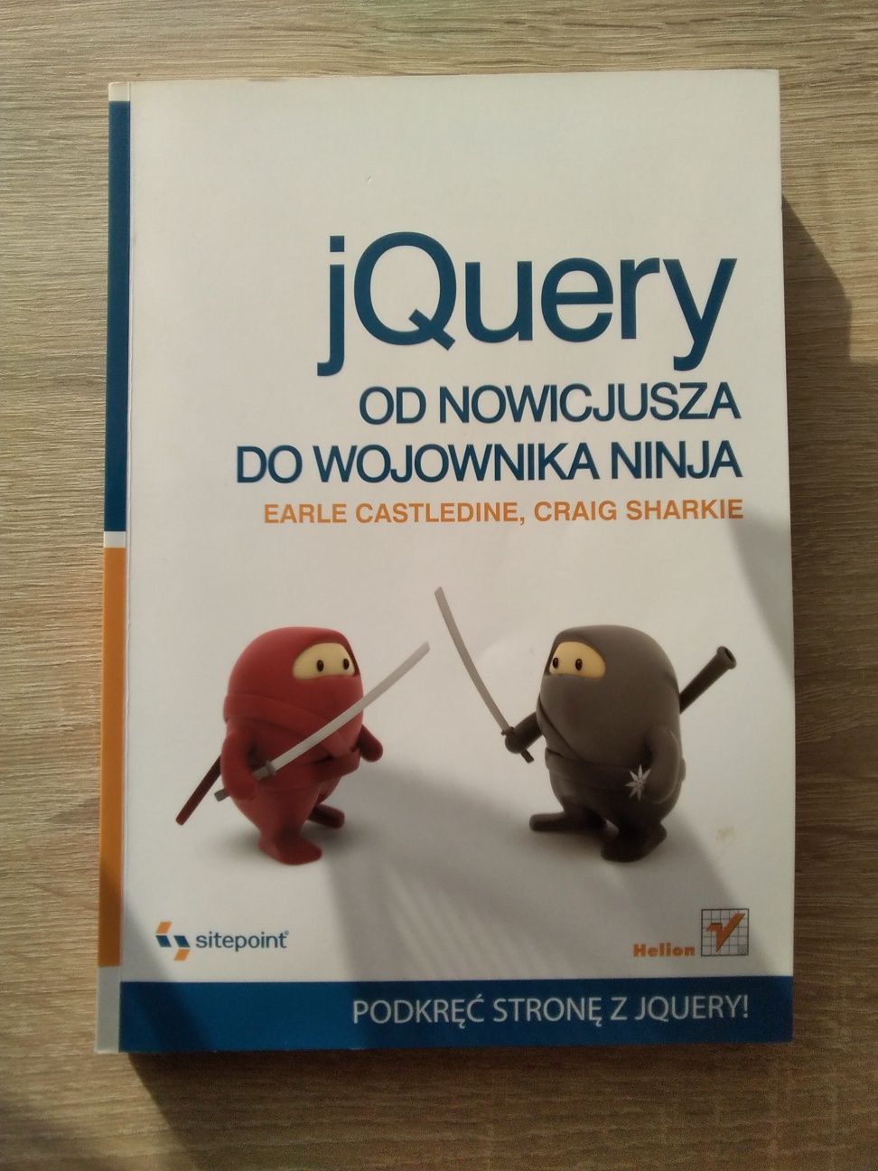 książka  " jQuery. Od Nowicjusza do wojownika ninja"