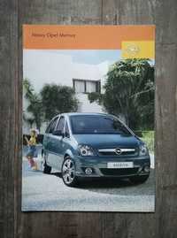 Prospekt Opel Meriva 2006 Polski! PL Zawiera Wersję OPC Folder Van