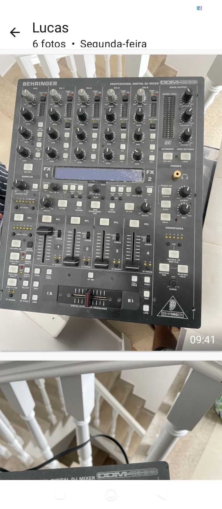 Mesa de mistura behringer