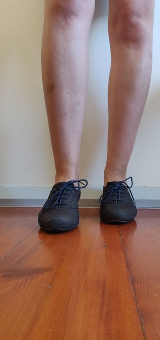 Sapatos Camper de Salto Alto (azuis)