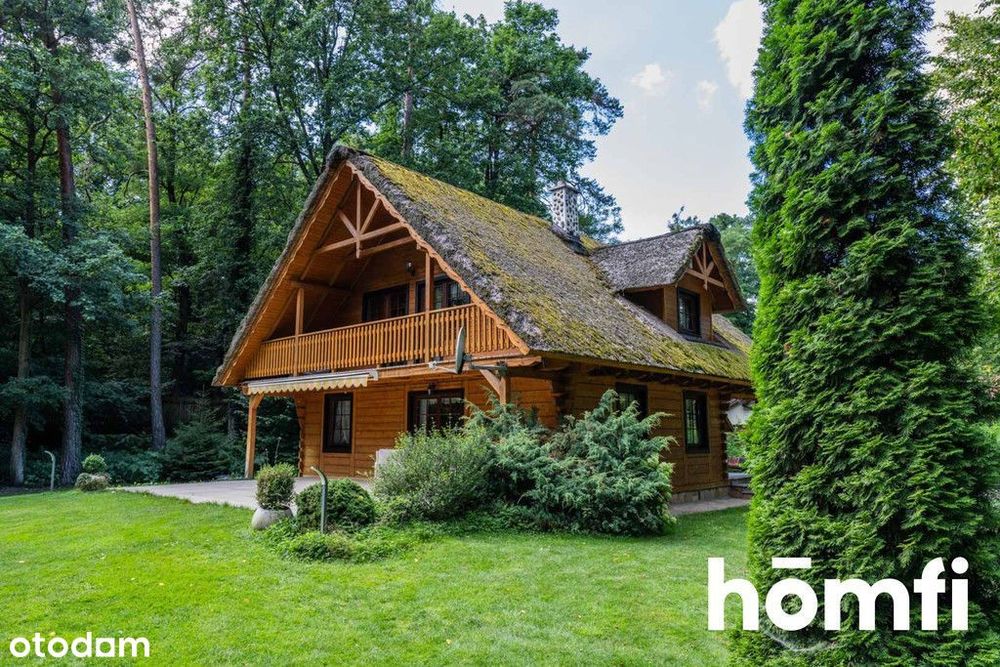 Cudowny dom w niespotykanym stylu pośród drzew