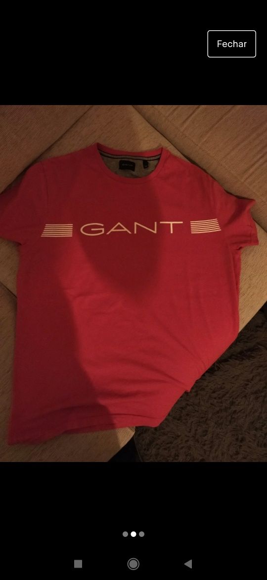 T-shirt Gant Vermelha Original