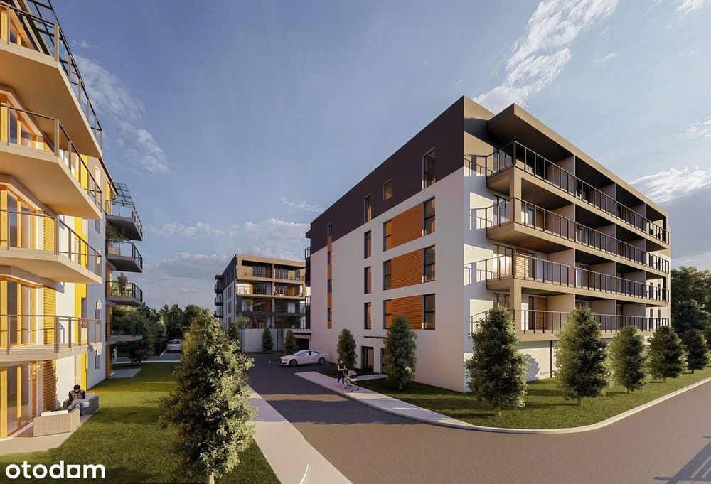 2-pokojowe mieszkanie 46m2 + balkon Bezpośrednio