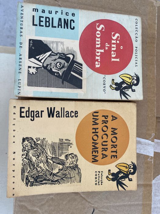 Livros de bolso Policiais, guerra FC antigos