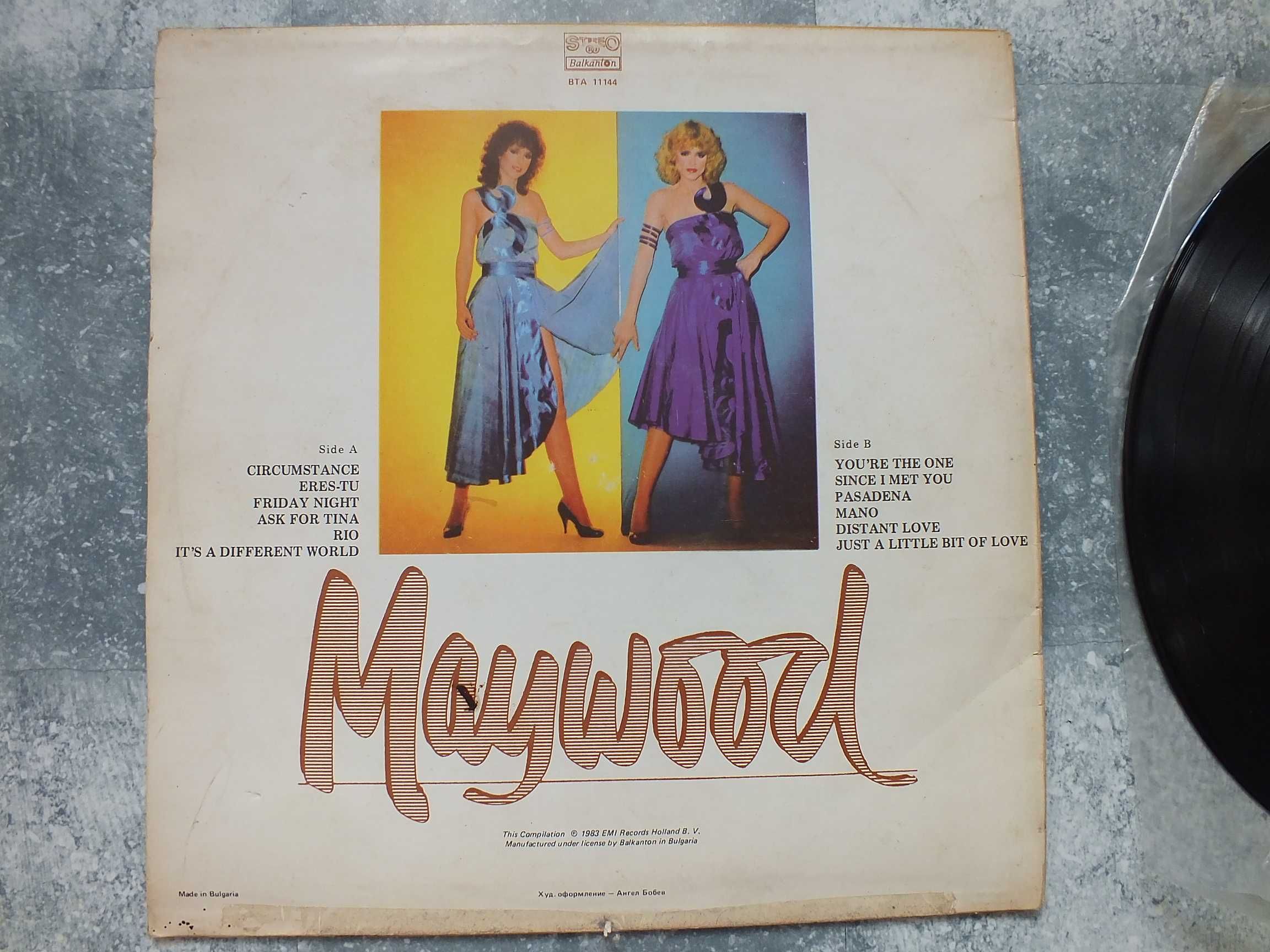 płyta winylowa LP, MAYWOOD - Maywood 1983r., winyl