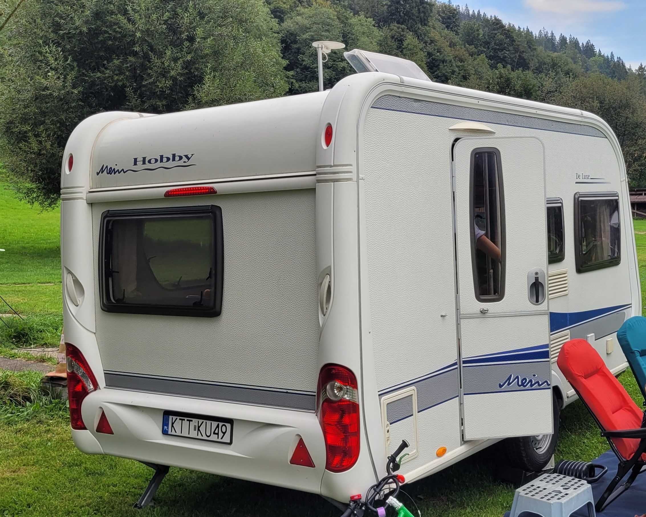 HOBBY Delux 400 SF 2009 Mover Bagażnik PV  PRYWATNA