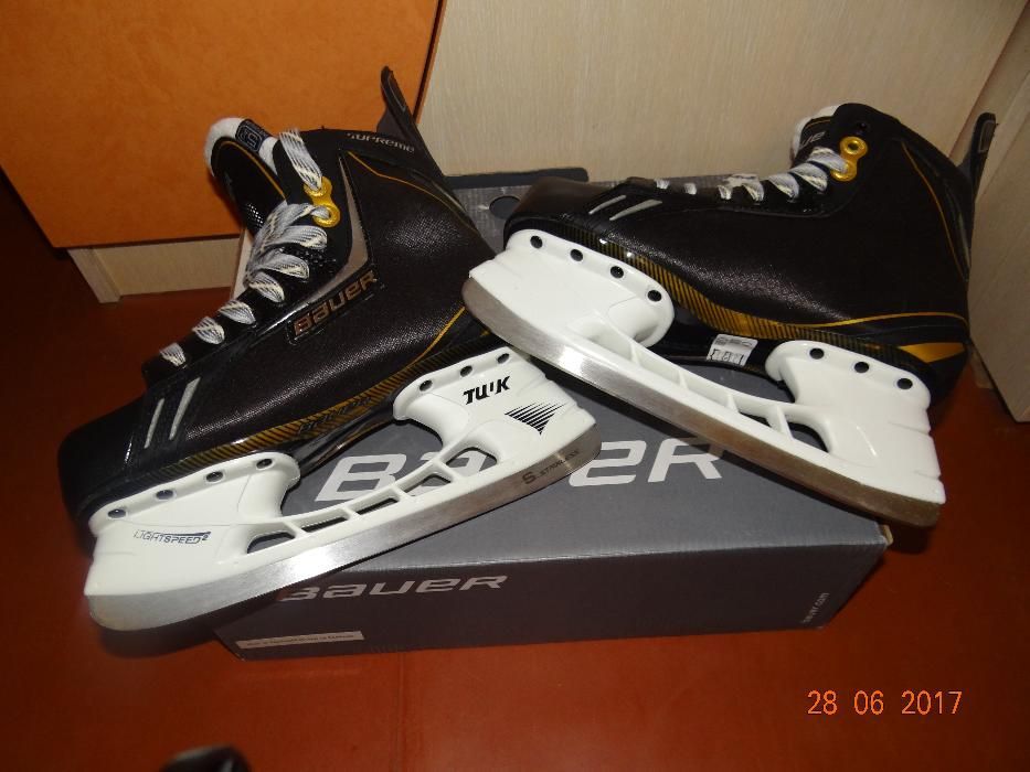 Новые коньки BAUER Supreme One.6 / JR 12 / 5.5 D Без торга!
