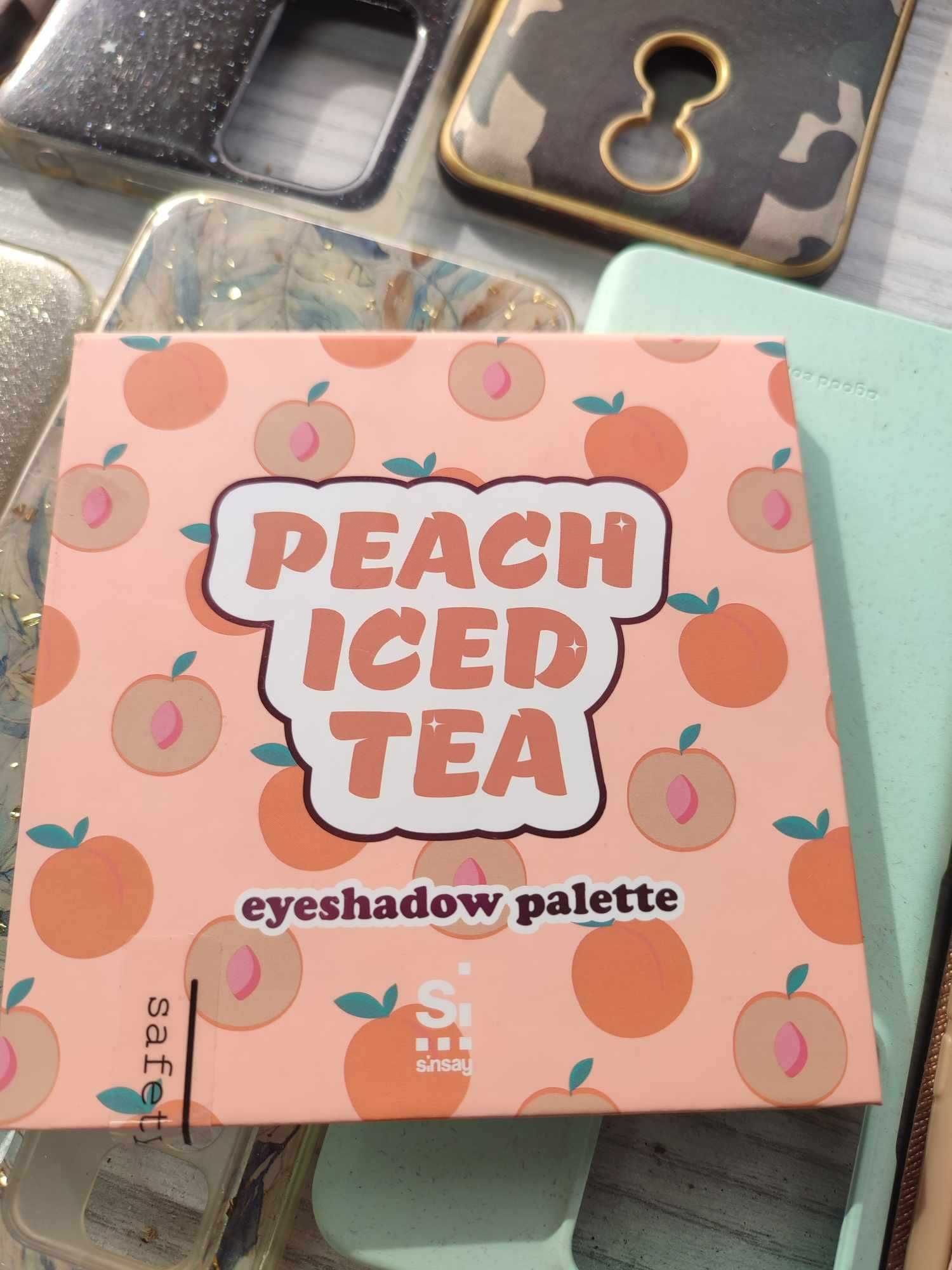 Paletka cieni Peach Iced Tea, różowe cienie do powiek