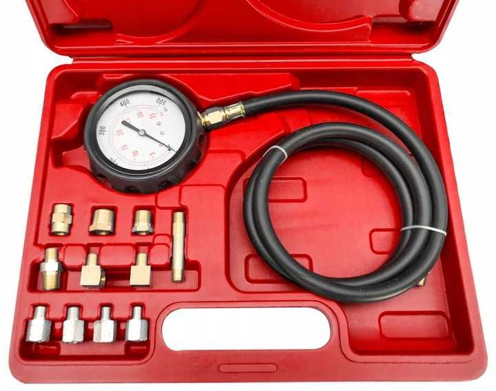 Tester miernik ciśnienia oleju kompresji WTRYSKU  DIESEL BENZYNA 12e