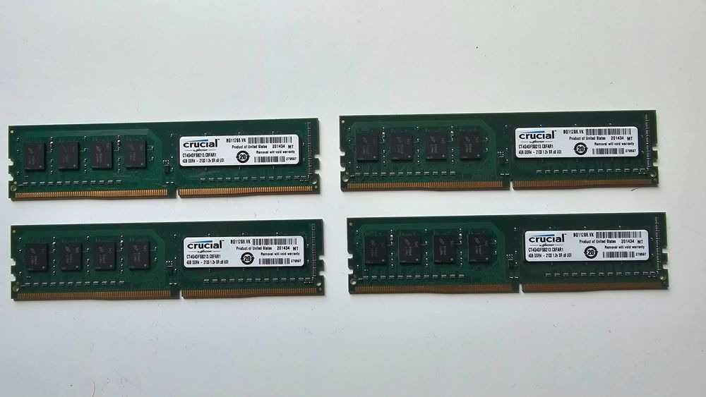 Pamięć RAM Crucial 4x4GB 16GB DDR4 2133MHz