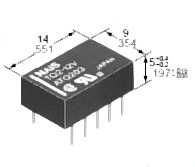 Реле TQ2-5V ATQ209 NAIS Japan, (Под печатный монтаж). Лот 182 шт.