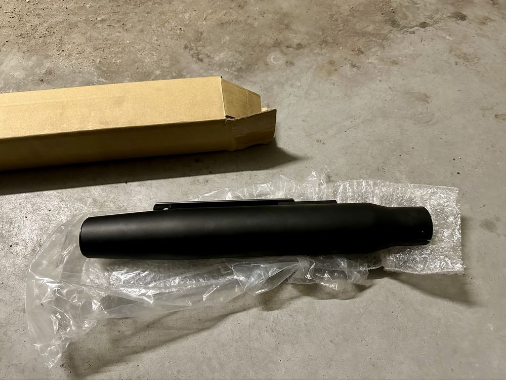 Wydech/ tłumik Custom bobber + db killer (czarny)