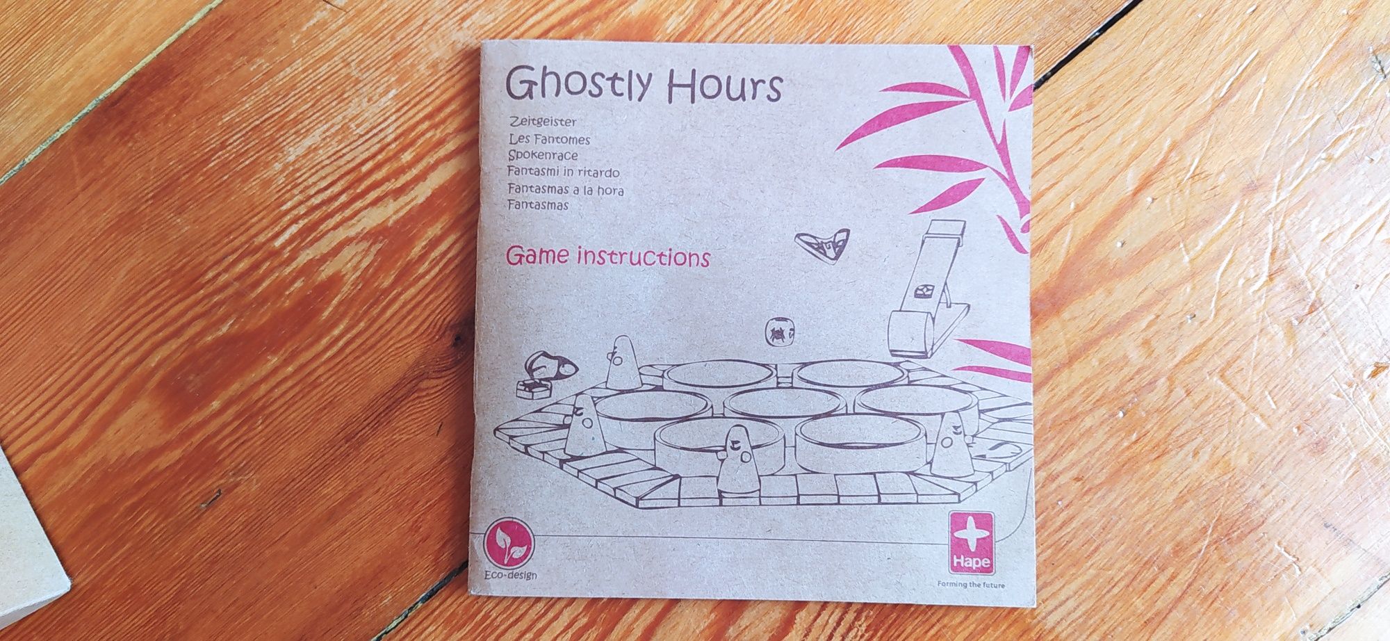 Gra planszowa przestrzenna Ghostly Hours wyścig duchów Hape