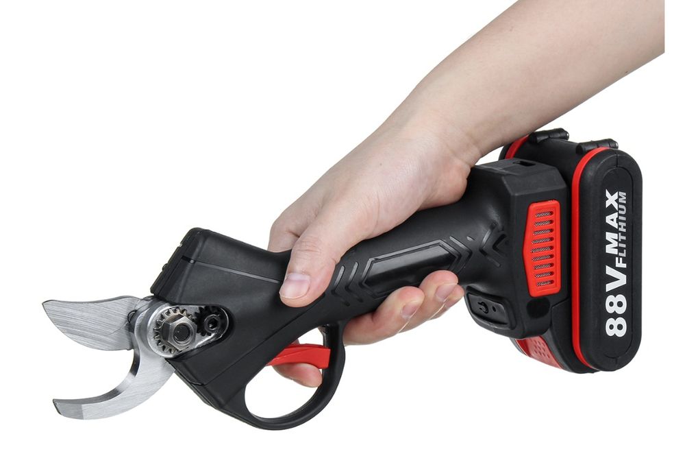 Tesoura de poda com 2 bateria de lítio