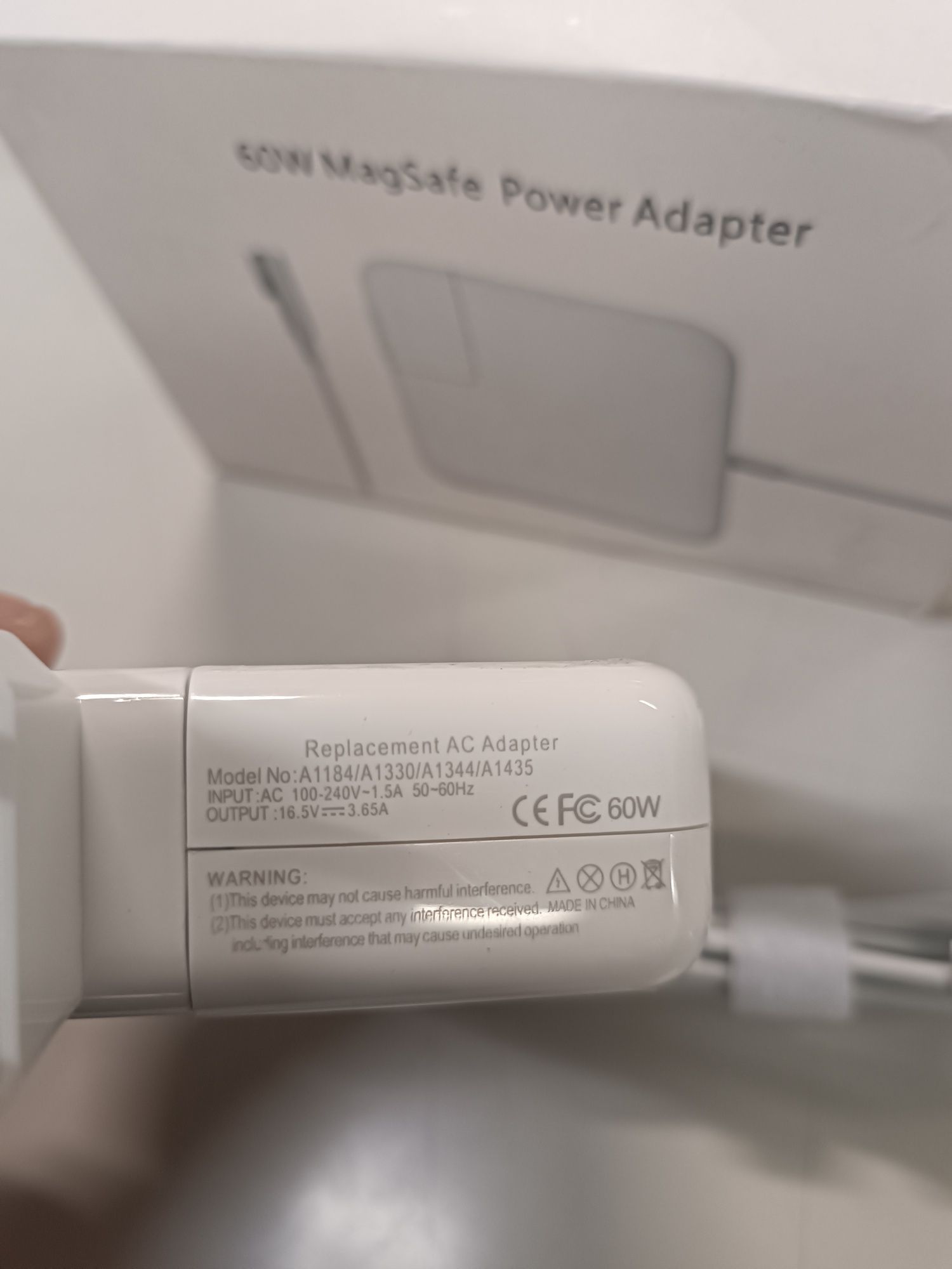 Carregador APPLE Magsafe 60W Genérico