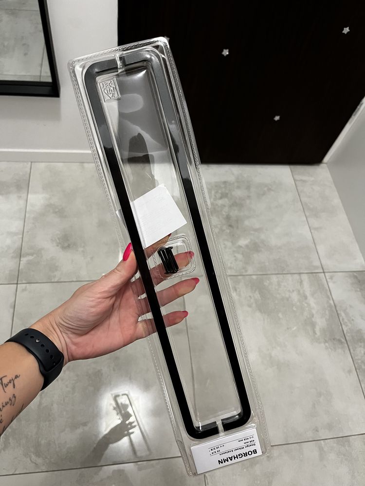 Uchwyt do szafy pax czarny ikea
