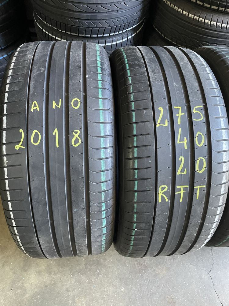 Pneus RFT 275/40/20 + 315/35/20 Pirelli Todos iguais