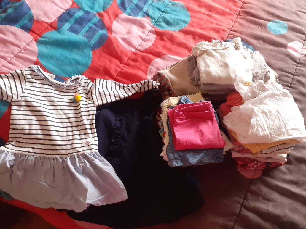 Lote roupas menina em bom estado