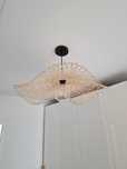 DEPOT Bambusowa Lampa wisząca z dużą żarówką