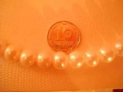 Ожерелье из натурального речного жемчуга 10 мм