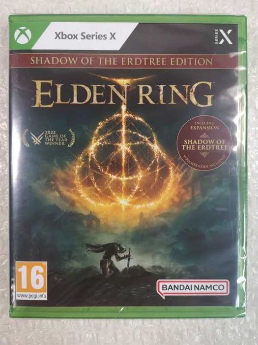Elden ring shadows of the erdtree edition(com dlcs) selado Xbox series