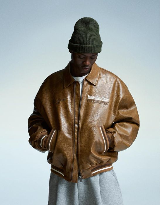 Кожаная куртка/ Батник Bershka /Бершка