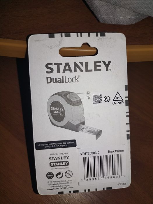 Рулетка Stanley max з магнітом