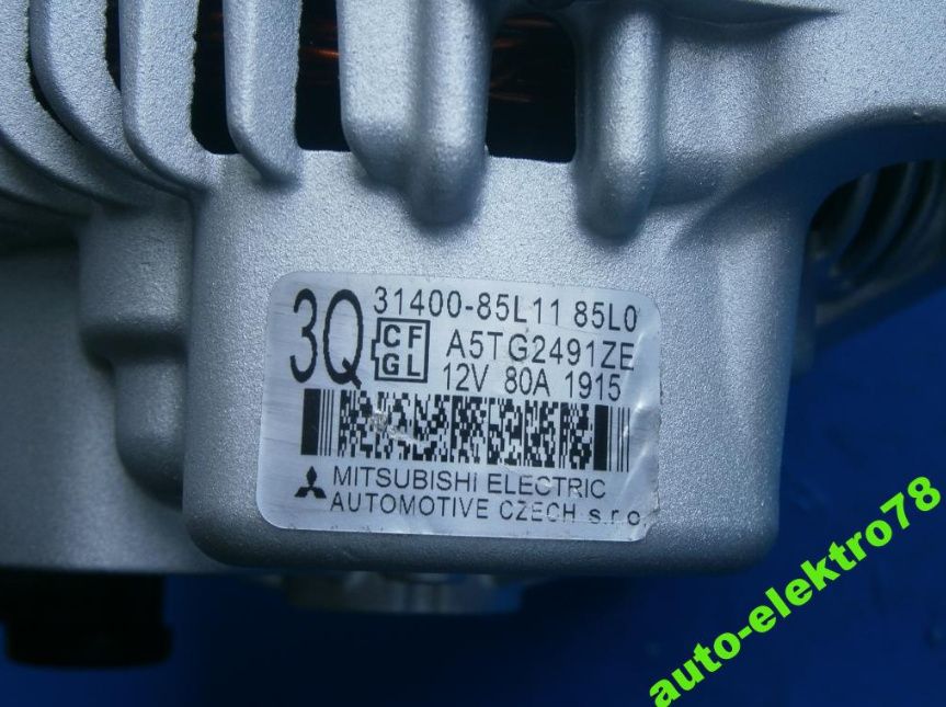 Alternator Suzuki SWIFT SPLASH MK7 1.2 Frand Vitara 1.6 2.0 A5TG2491ZE