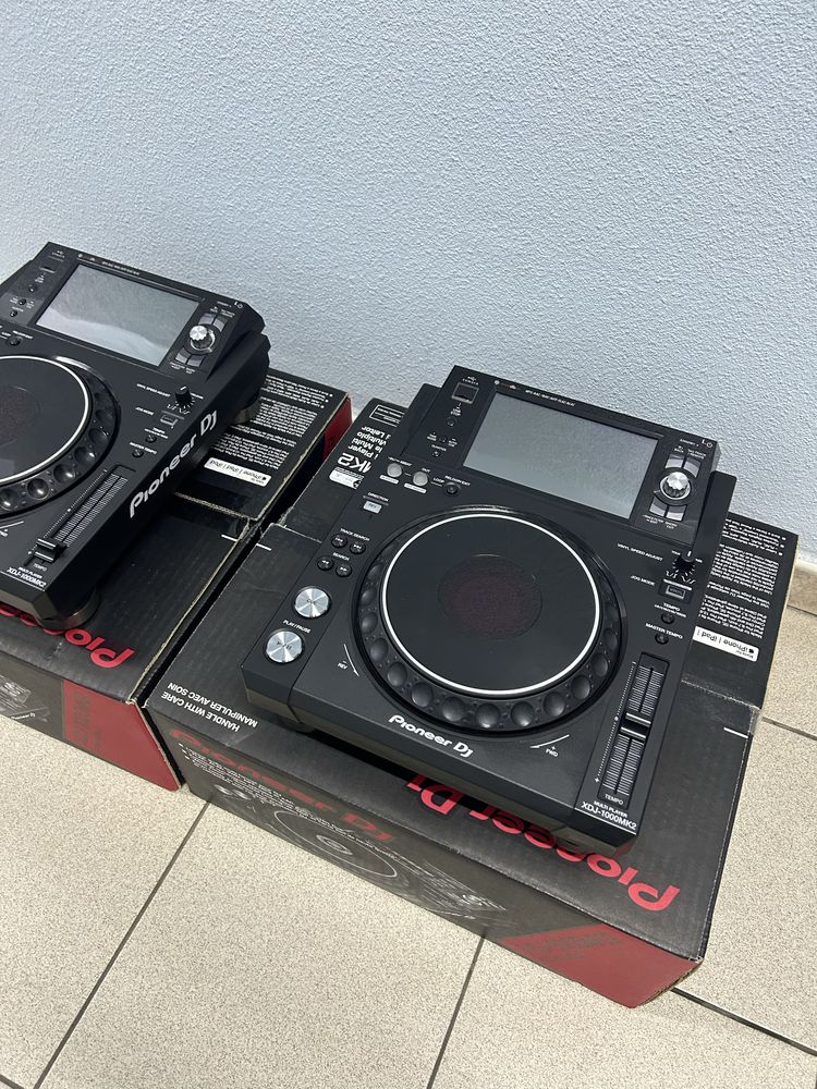 Продам комплект Pioneer xdj 1000 mk2+ djm 750 mk2