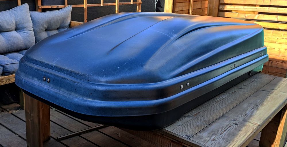 Box dachowy / trumna dachowa pojemny 170 x 48 x 42 cm