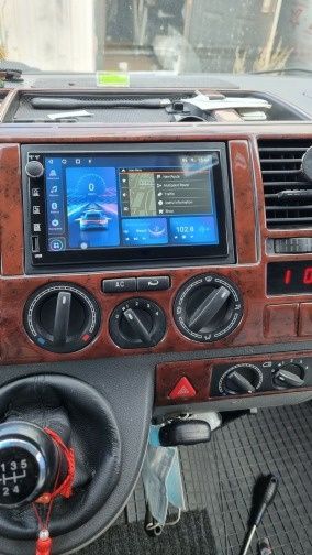 Radio 2 din android 12 nawigacja mapy offline Europa bluetooth YouTube
