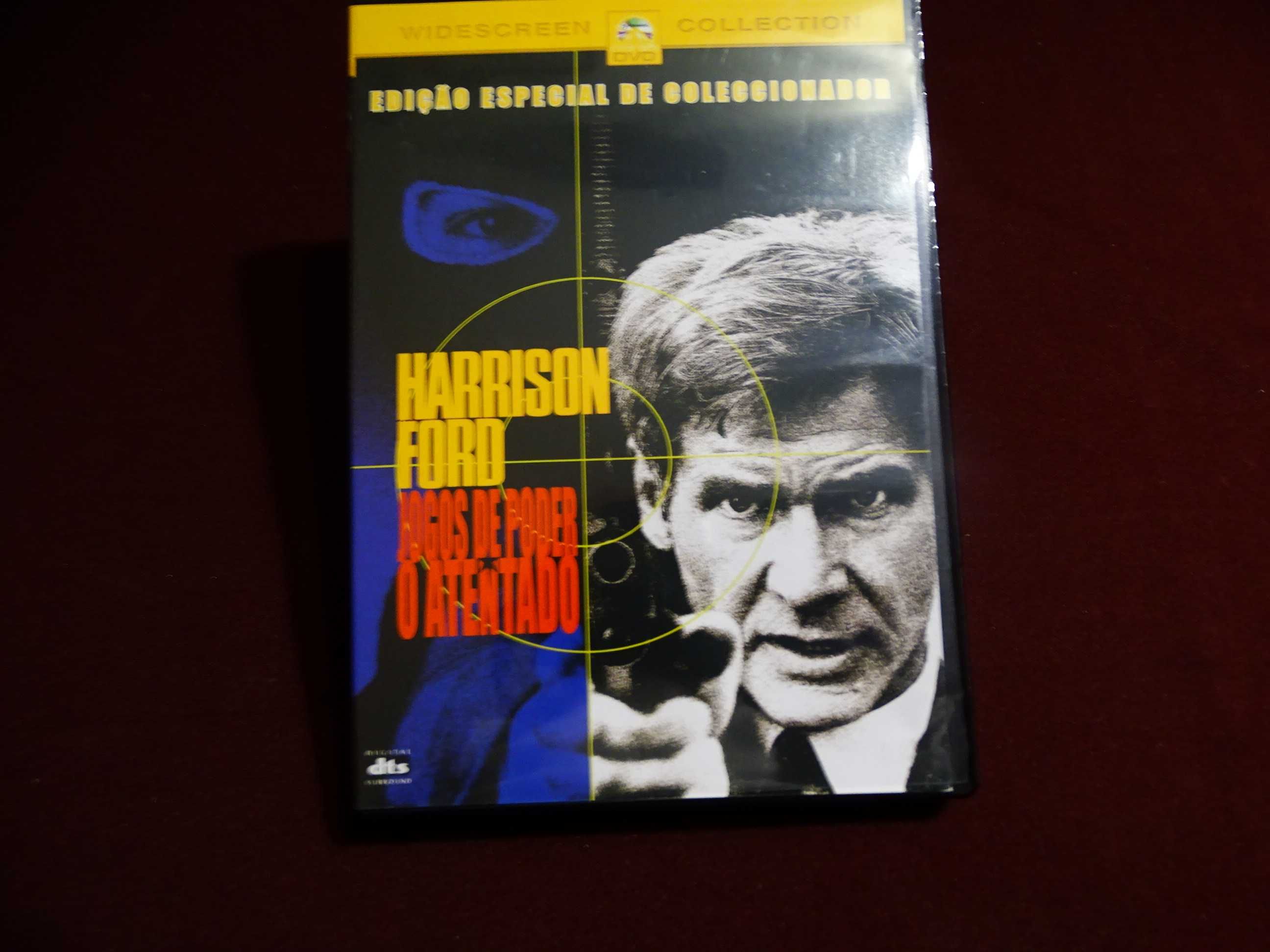 DVD-Jogos de poder/O atentado-Harrison Ford