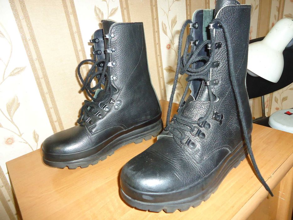 Горные, армейские, кожаные ботинки, берцы BALLY, размер 39(25,5)