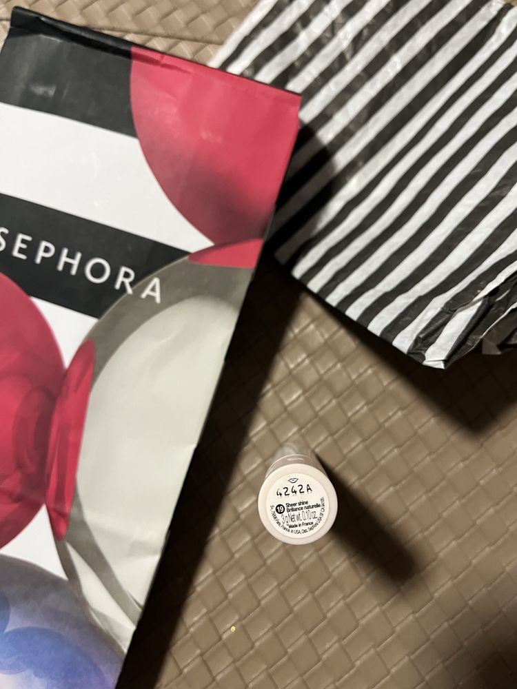 Pomadka brokatowa Sephora About tah shine. 19 różowa z refleksami