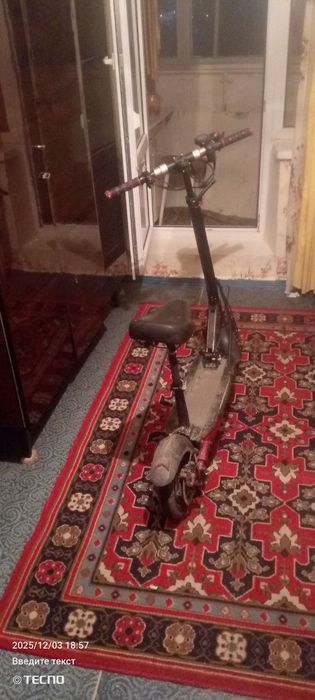 Електро- самокат б/у в хорошем состоянии