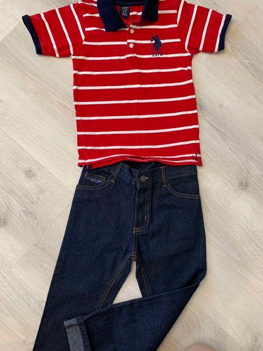 Джинсы поло костюм mayoral  U.S.Polo