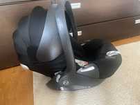 Nosidełko rozkładane do pozycji leżącej cybex cloud Q czarne 0-13kg