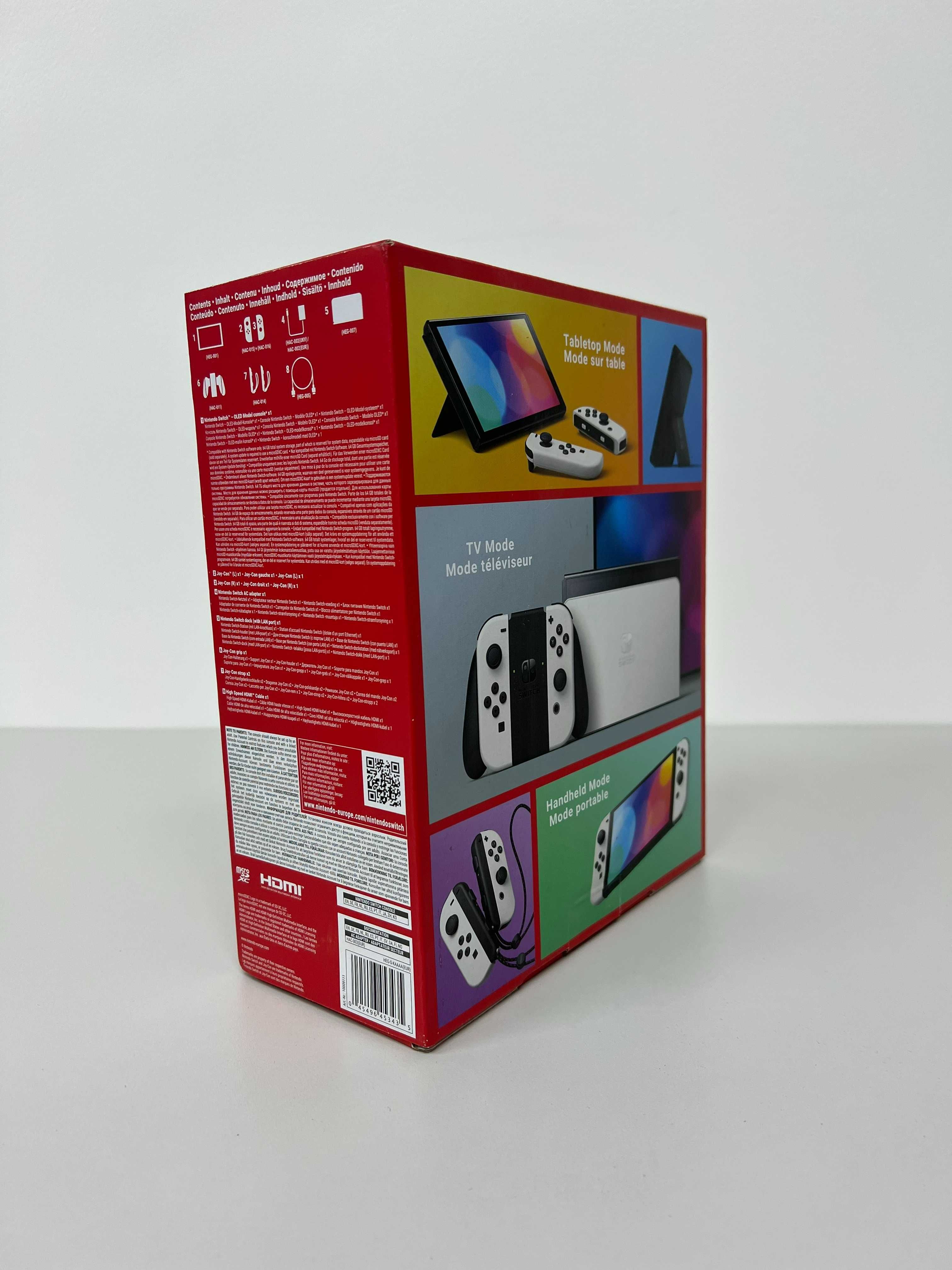 Ігрова консоль Nintendo Switch OLED White (NSH008)