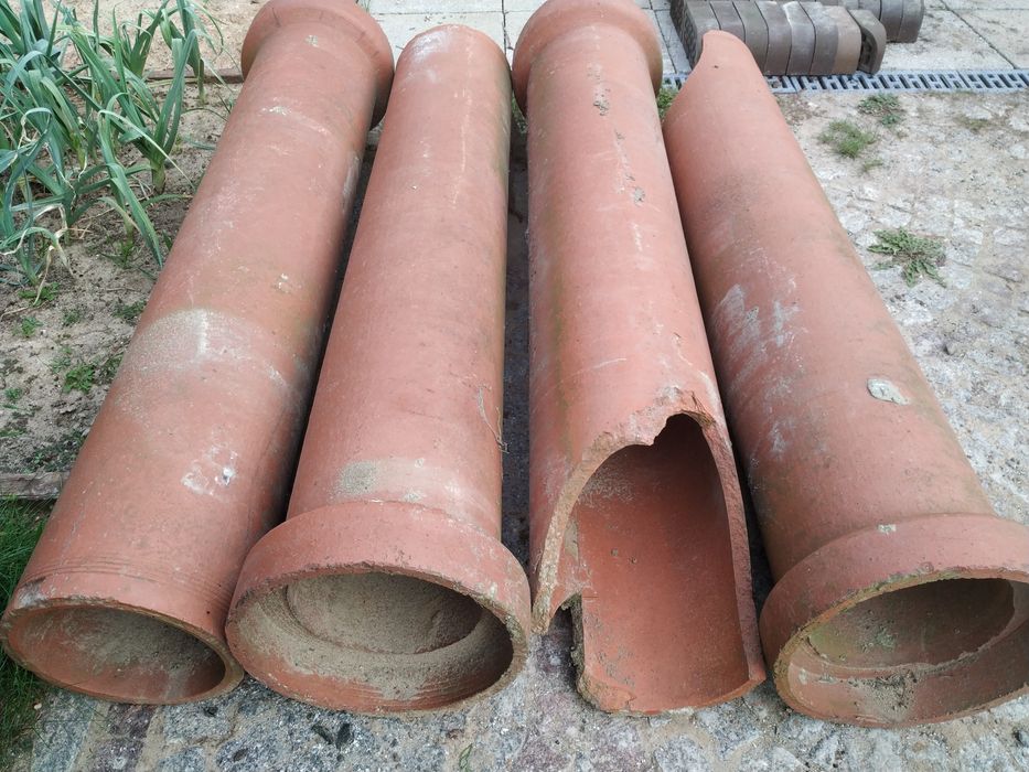 Rury kamionkowe, ceramiczne, przepustowe 250 mm