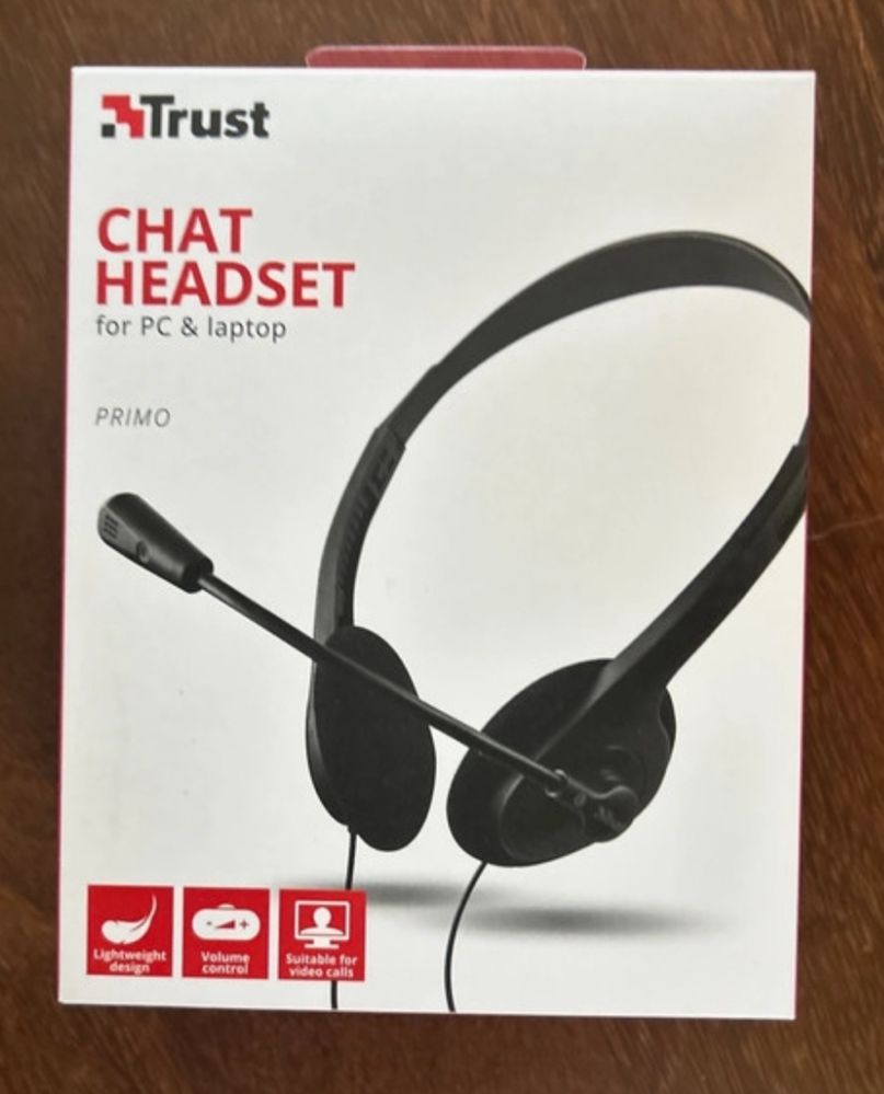 Trust Chat Headset Novo Fones