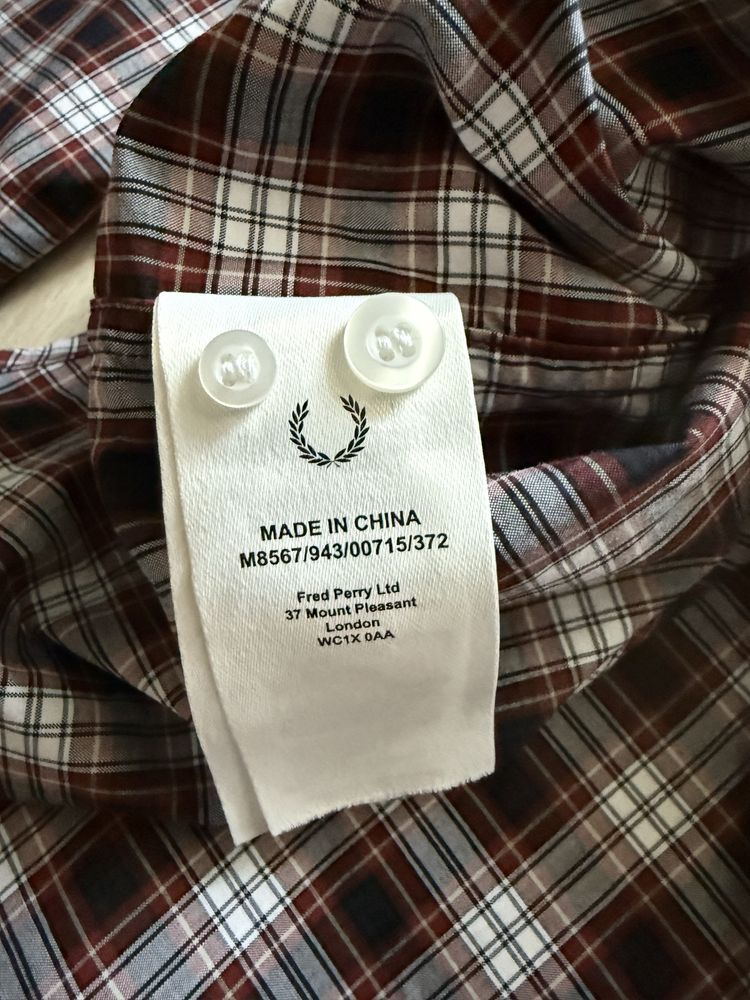 Рубашка сорочка Fred Perry C.P. Company Tactical