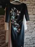 Sukienka Orsay w kwiaty elegancka r. 34 xs