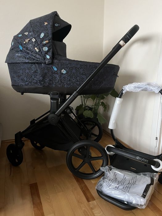 Wózek cybex priam 4.0 black matt jewels of nature