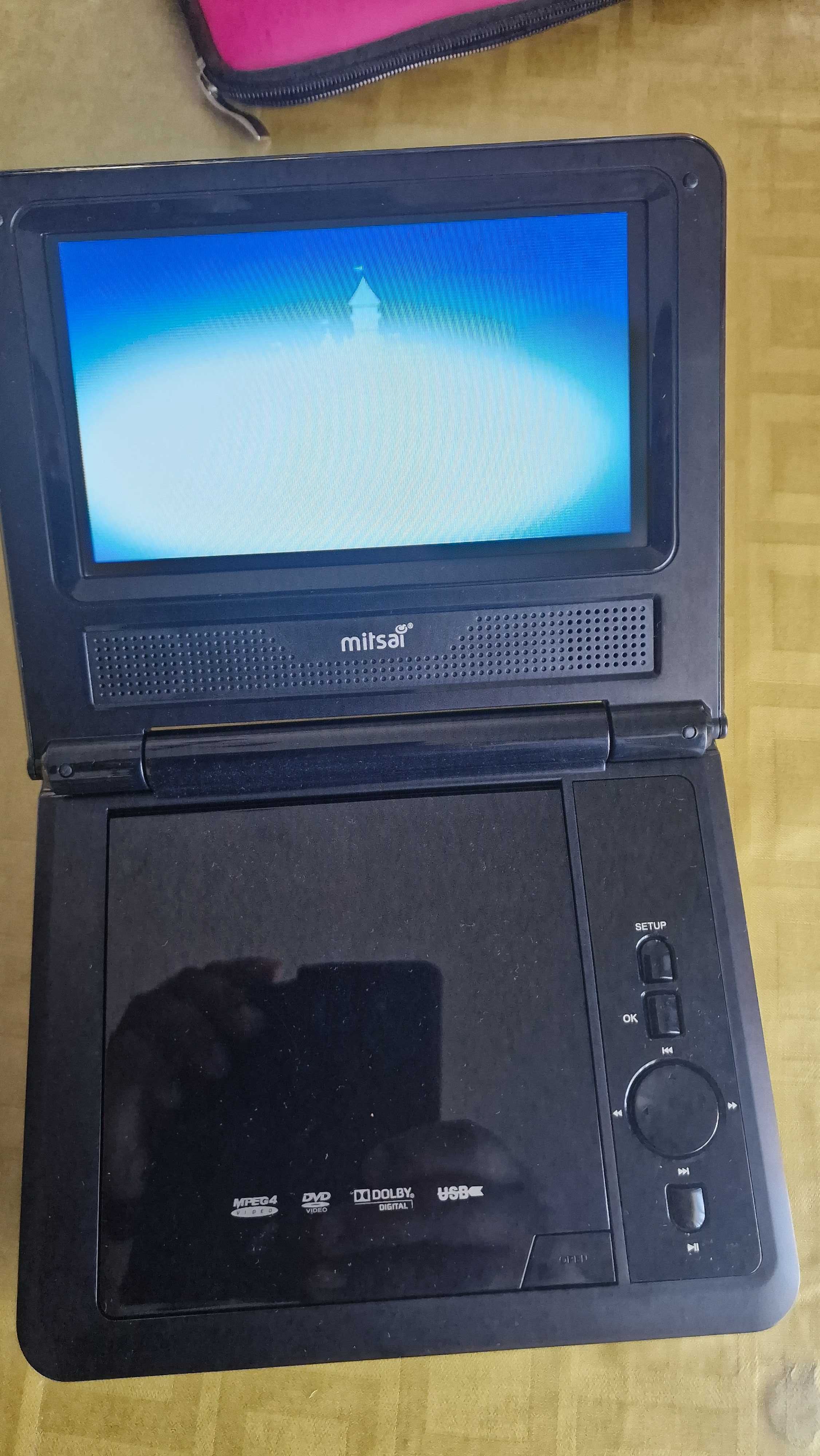 Leito de DVD para ver no carro com suporte de cabeceira