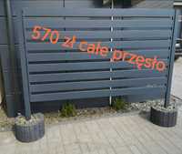 PROMOCJA!!! Całe przęsło 570 zł 120x200cm, palisada, nowoczesne