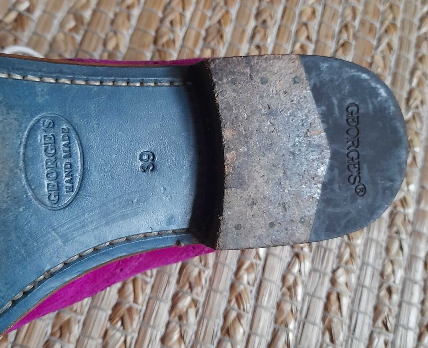 Sapatos uterque em pele 39