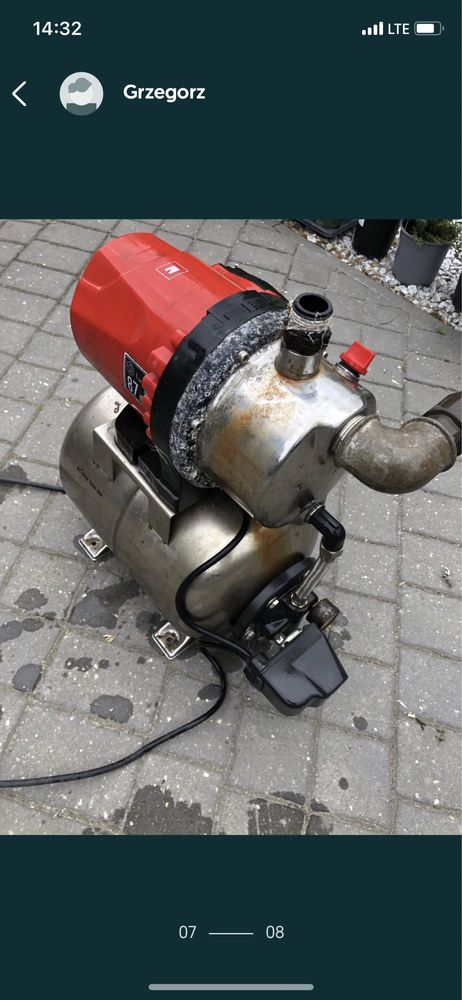 Pompy do wody -hydrofor zregulatorem ciśnienia